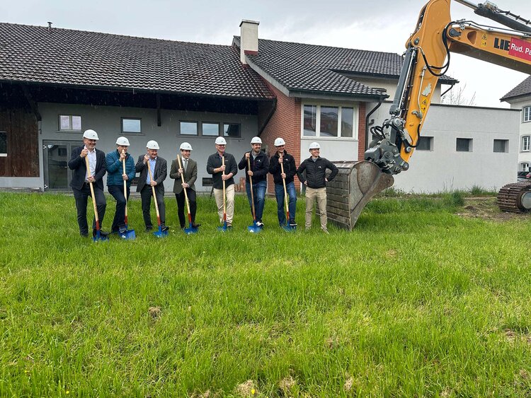 Spatenstich Heuweg Rupperswil